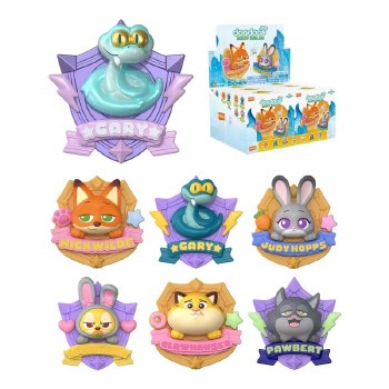 Zootopia Daadoos Mate Series 01 Buddy Emblem Blind Box