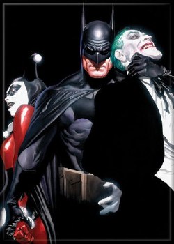 Joker Batman Harley Quinn Alex Ross Magnet