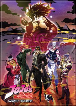 JoJo's Bizarre Adventure Stardust Crusaders Magnet