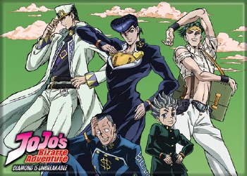 JoJo's Bizarre Adventure Group Magnet