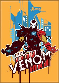 Marvel Venom Iron Man Magnet