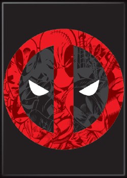 Deadpool 30th Logo Magnet