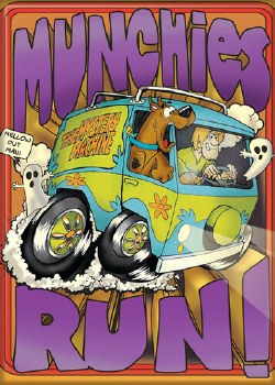 Scooby-Doo Munchies Run Magnet