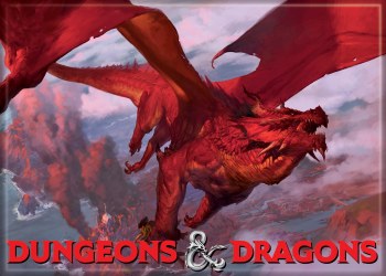 Dungeons and Dragons Red Dragon Magnet