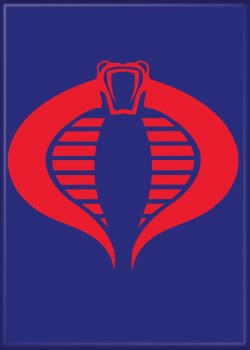 GI Joe Cobra Insignia Magnet