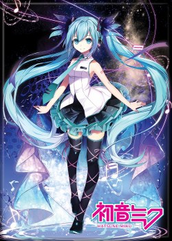 Hatsune Miku Sparkles Magnet