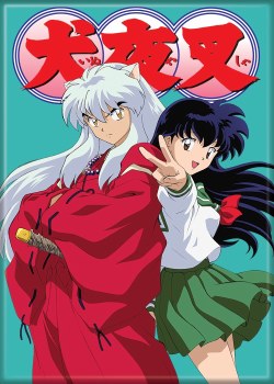 Inuyasha and Kagome Peace Magnet