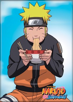 Naruto Eating Ramen Magnet
