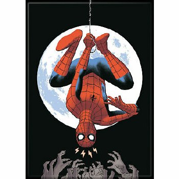 Marvel Spider-Man Hanging Magnet