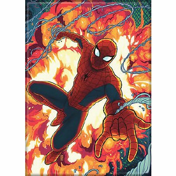 Marvel Spider-Man Explosion Magnet