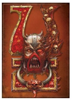 Warhammer 40K Mark of Khorne Magnet