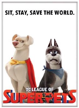 DC SuperPets Sit Stay Save the World Magnet