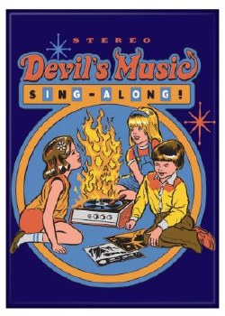 Steven Rhodes Devil's Music Magnet