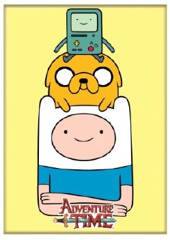 Adventure Time Finn Jake BMO Magnet