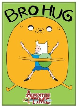 Adventure Time Bro Hug Magnet