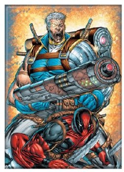 Marvel Comics Cable and Deadpool 1 Liefeld Magnet