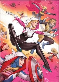 SpiderGwen Gwenverse #1 Nakayama Magnet