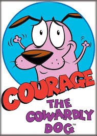 Courage the Cowardly Dog Magnet