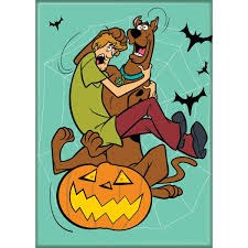 Scooby-Doo Halloween Shaggy Pumpkin Magnet