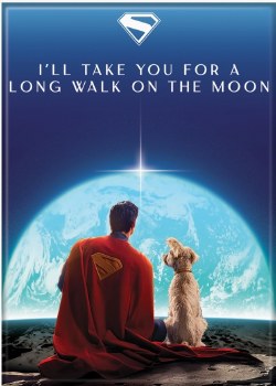 Superman 2025 Long Walk on the Moon Magnet