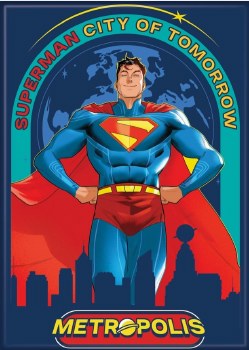 Superman 2025 City of Tomorrow Magnet