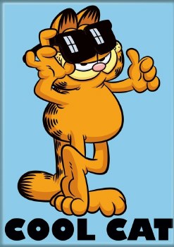 Garfield Cool Cat Magnet