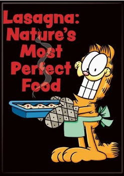 Garfield Lasagna Magnet