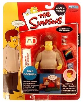 Simpsons Brad Goodman World of Springfield Celebrity Series 2 Action Figure