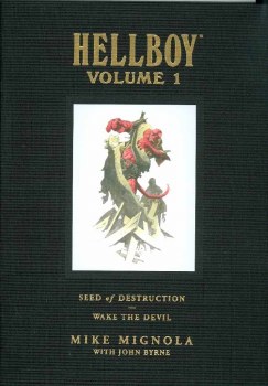 Hellboy Library Edition Vol 01 HC Seed of Destruction / Wake the Devil