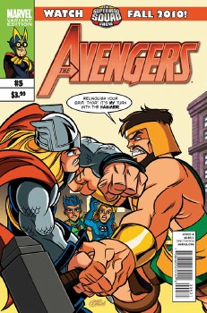 Avengers (2013) #5 Superhero Squad 1:15 Variant Cover