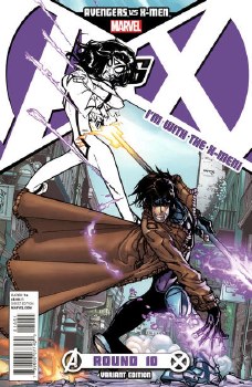 Avengers vs X-Men #10 Team X-Men Cover