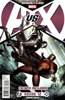 Avengers vs X-Men #12 Team X-Men Cover