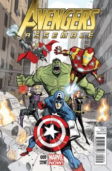 Avengers Assemble (2012) #9 Rubio Cover