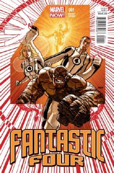 Fantastic Four (2012) #1 Johnson 1:50 Variant Cover