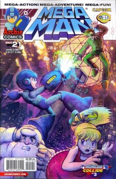 Mega Man #21 Li Cover