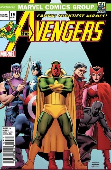 Avengers (2013) #19 Avengers Through the Decades 70s Cover