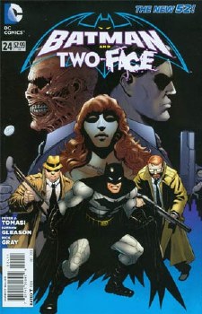 Batman and Robin (2011) #24 Two-Face