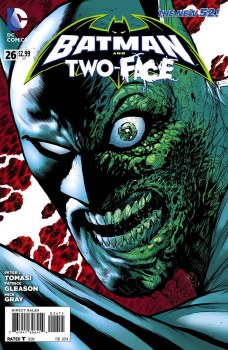 Batman and Robin (2011) #26 Two-Face