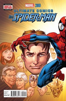 Ultimate Spider-Man (2009) #200 Bagley Cover
