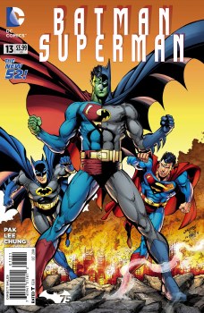 Batman/Superman #13 Batman 75th Anniversary Cover