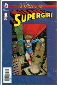 Supergirl Futures End #1 Lenticular Cover
