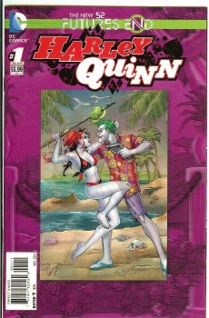 Harley Quinn Futures End #1 3D cover