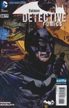 Detective Comics (2011) #34 Selfie Cover