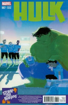 Hulk (2014) #7 Stomp Out Bullying Cover