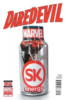 Daredevil (2014) #8 Custom Street King SK Energy Drink Cover