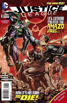 Justice League (2011) #37 Combo Pack