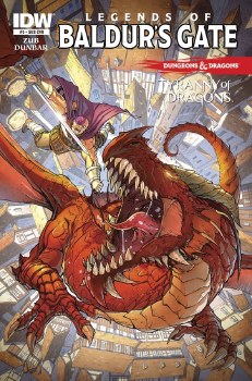 Dungeons and Dragons Legends of Baldur's Gate #5 Dunbar Cover