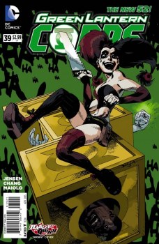 Green Lantern Corps (2011) #39 Harley Quinn Cover