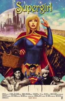 Supergirl (2011) #40 Movie Poster Cover