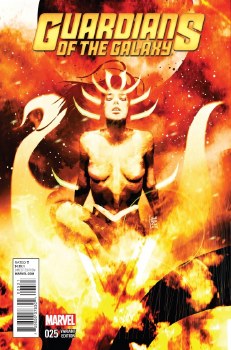 Guardians of the Galaxy (2013) #25 Cosmic Character 1:20 Variant Cover